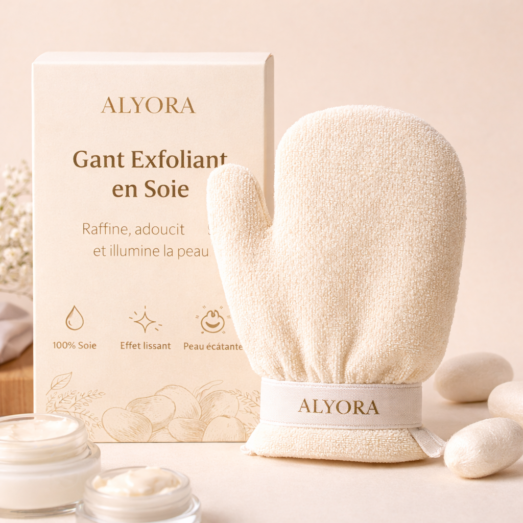 Gant Exfoliant en Soie
